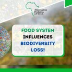 Food system influences biodiversity loss