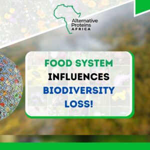 Food system influences biodiversity loss